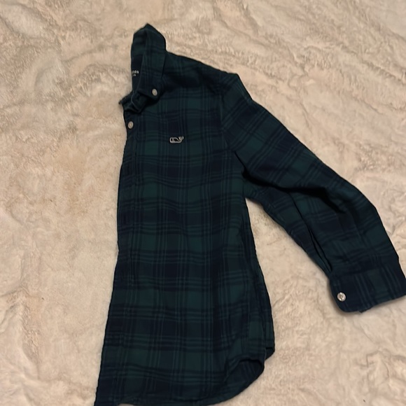 Boys vineyard vines like new Stretch Cotton Flannel size 7 - Picture 2 of 3